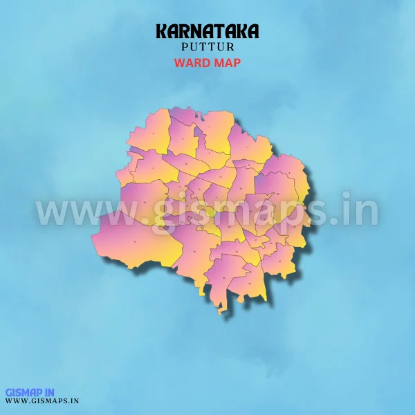 Puttur Ward Map (Karnataka)